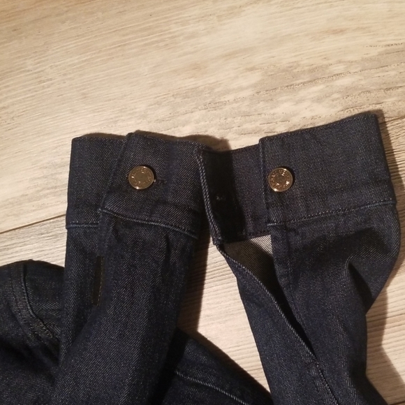 7 for all mankind dark wash jean jacket - Picture 4 of 8